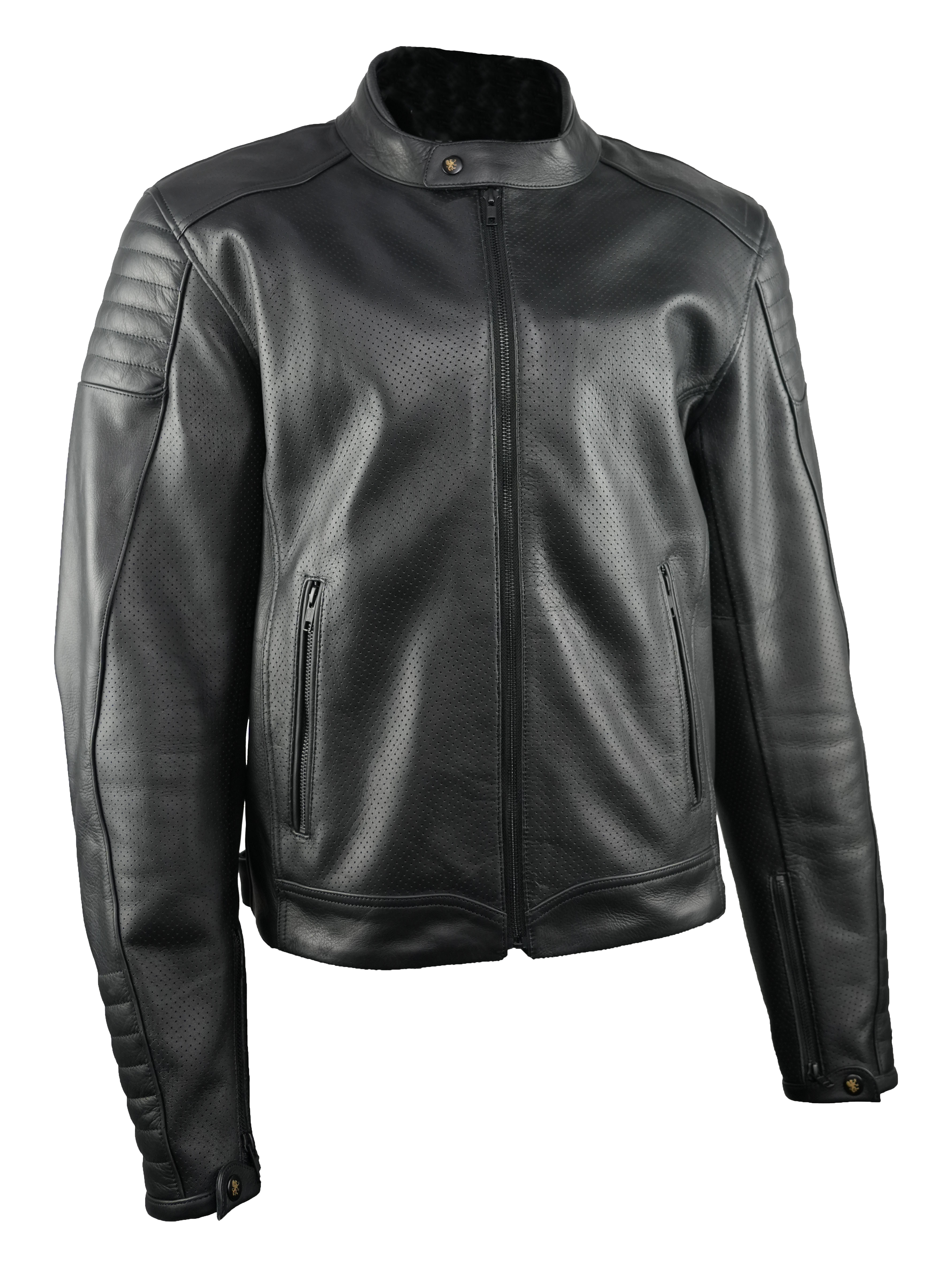 Men's Black Hills Perforated Leather Jacket