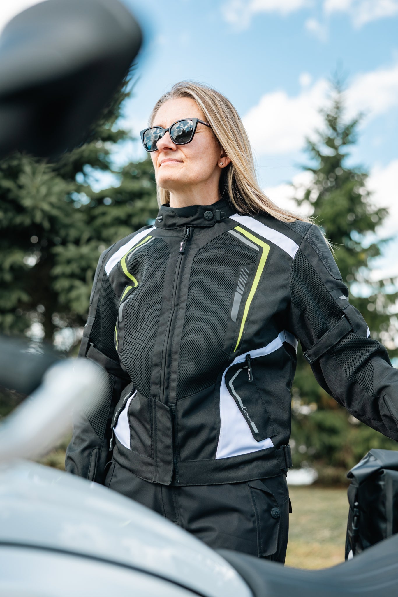 Gryphon Women's Torque Mesh Transition Motorcycle Jacket