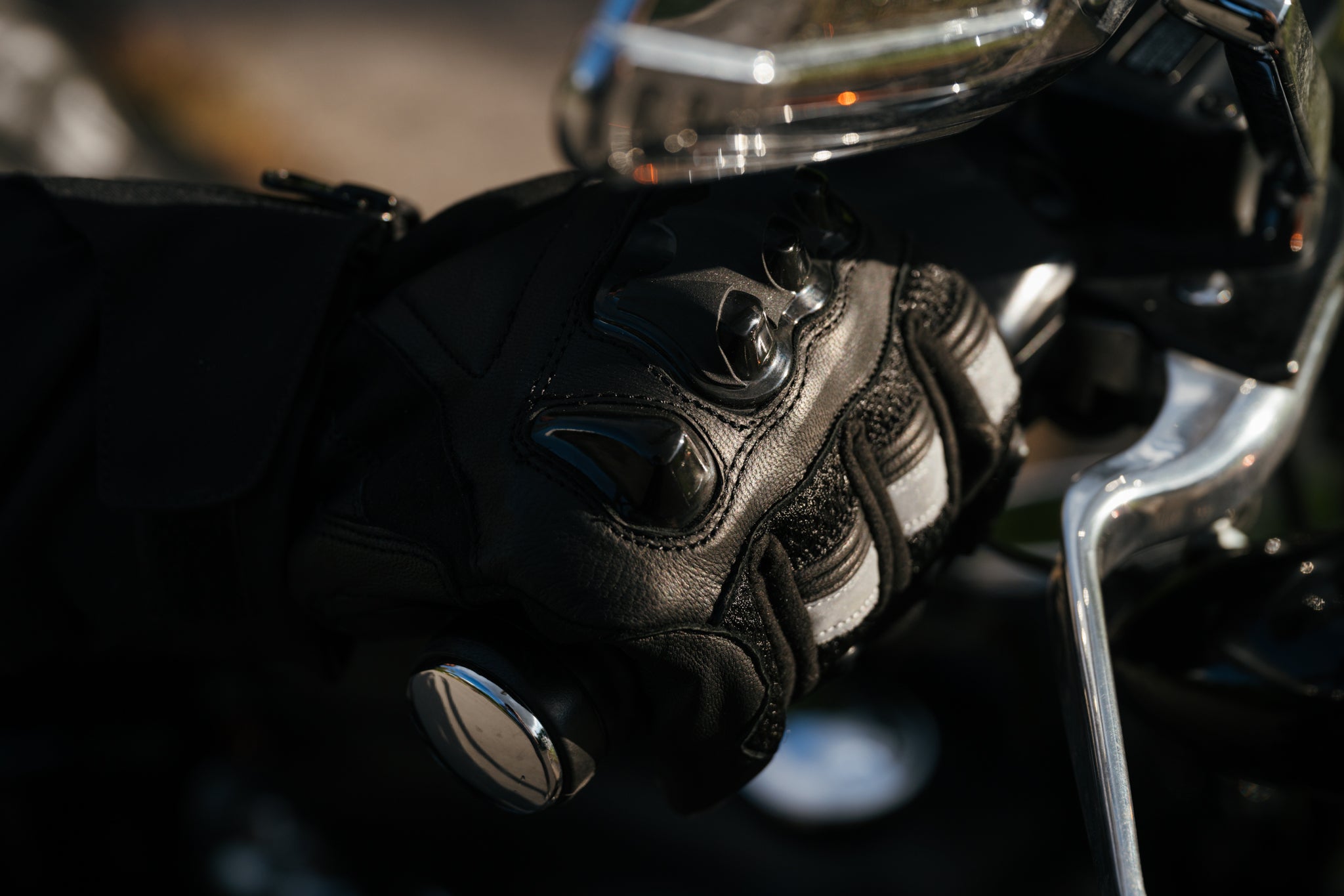 Reflex Vented Leather Gloves