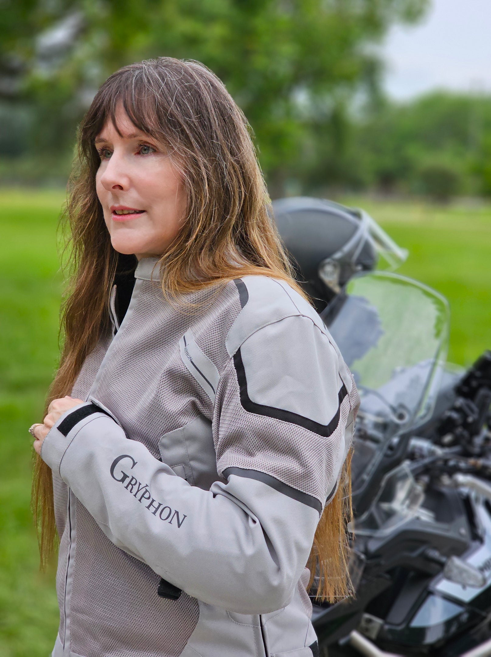 Gryphon Women's Aqua Air Mesh Motorcycle Jacket