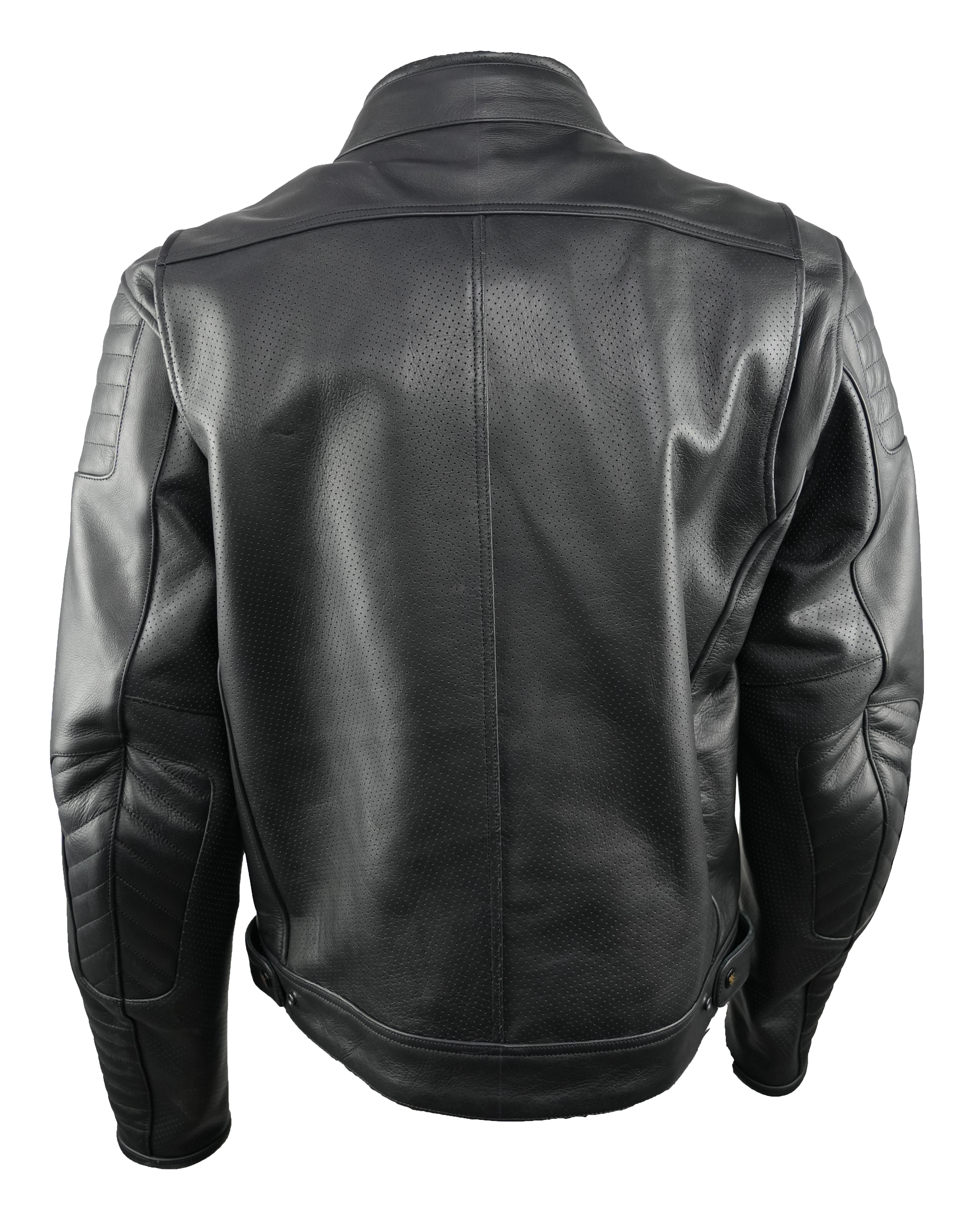 Gryphon Men's Black Hills Perforated Leather Jacket