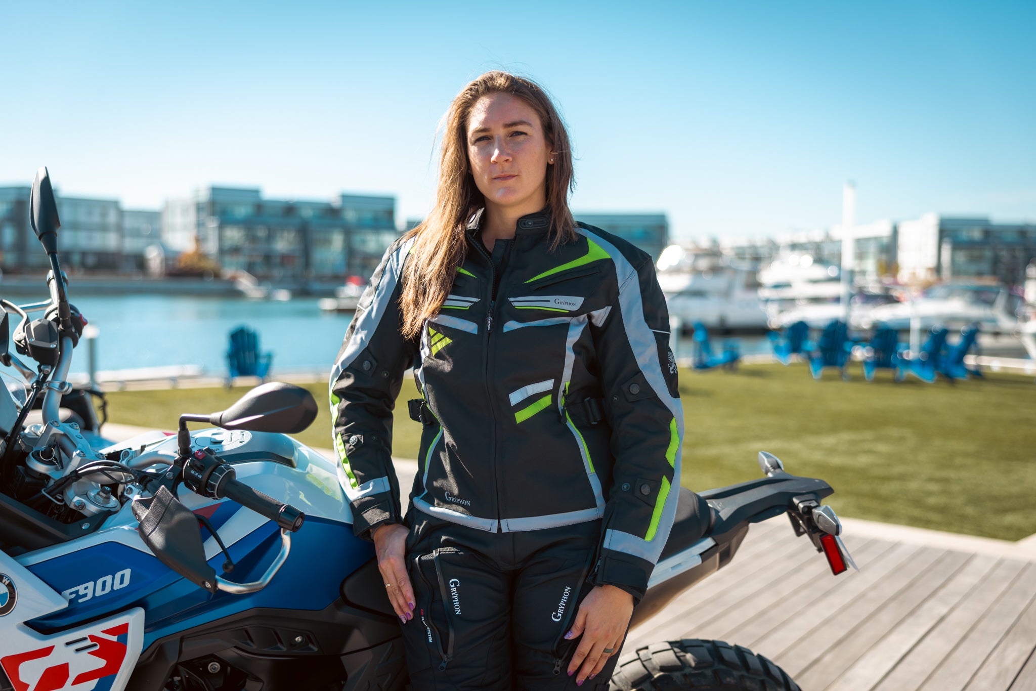 Gryphon Women's Twisted Sisters Waterproof Motorcycle Jacket
