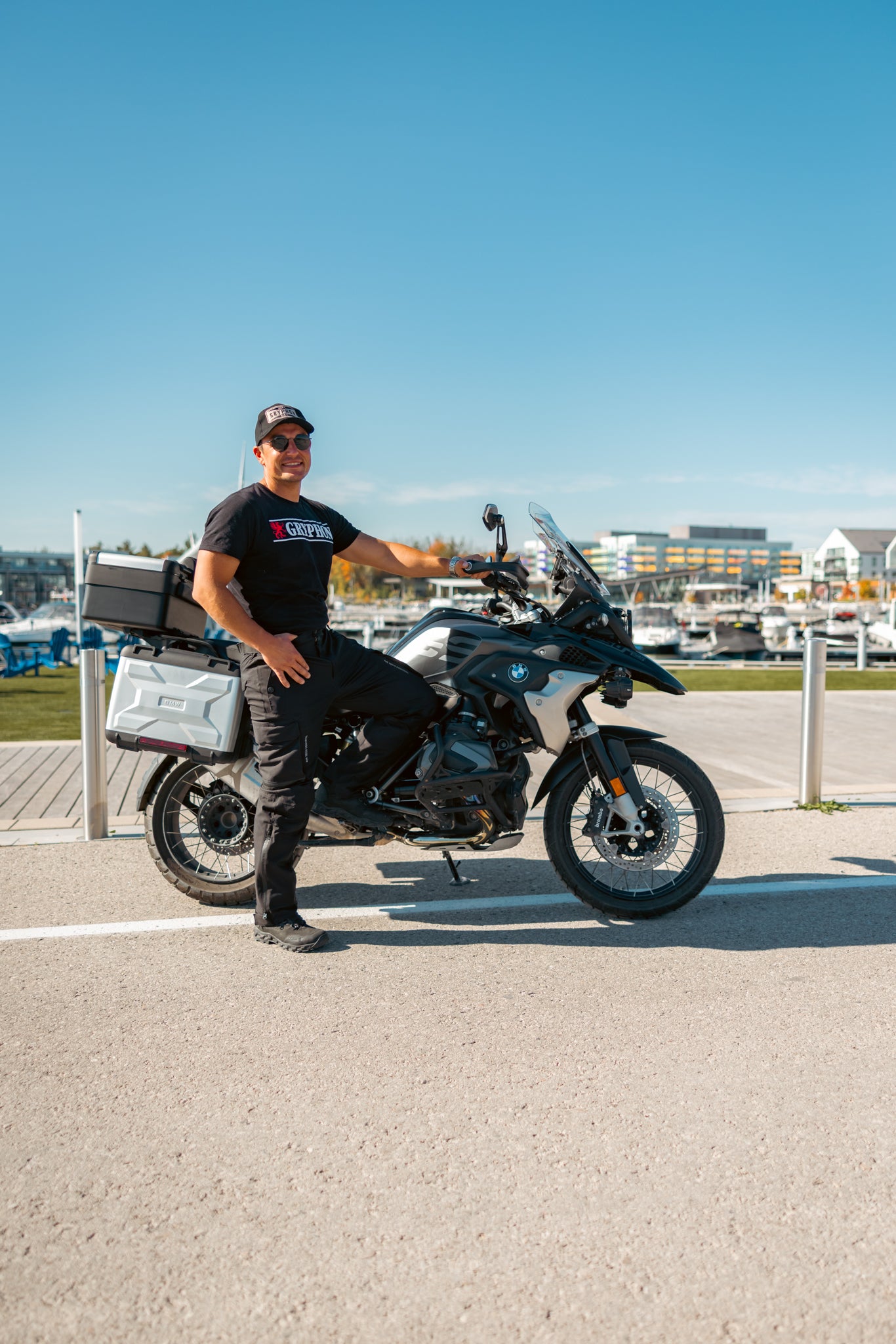 Gryphon Logo Cotton T-Shirt