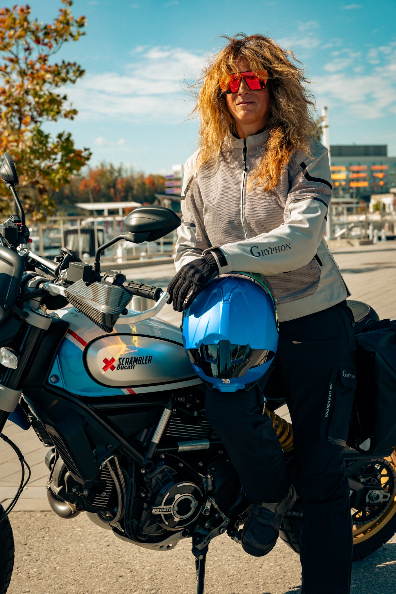 Gryphon Women's Aqua Air Mesh Motorcycle Jacket