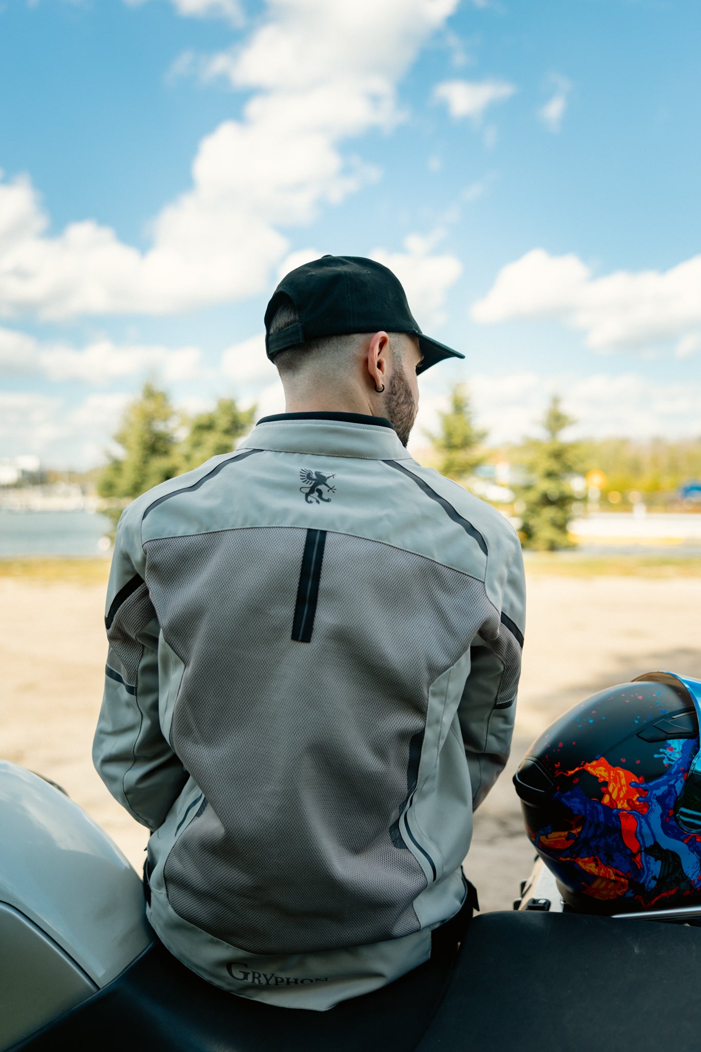 00's FUGA archiveモッズジャケット ekam rickowens Gryphon Men's Aqua Air Mesh Jacket
