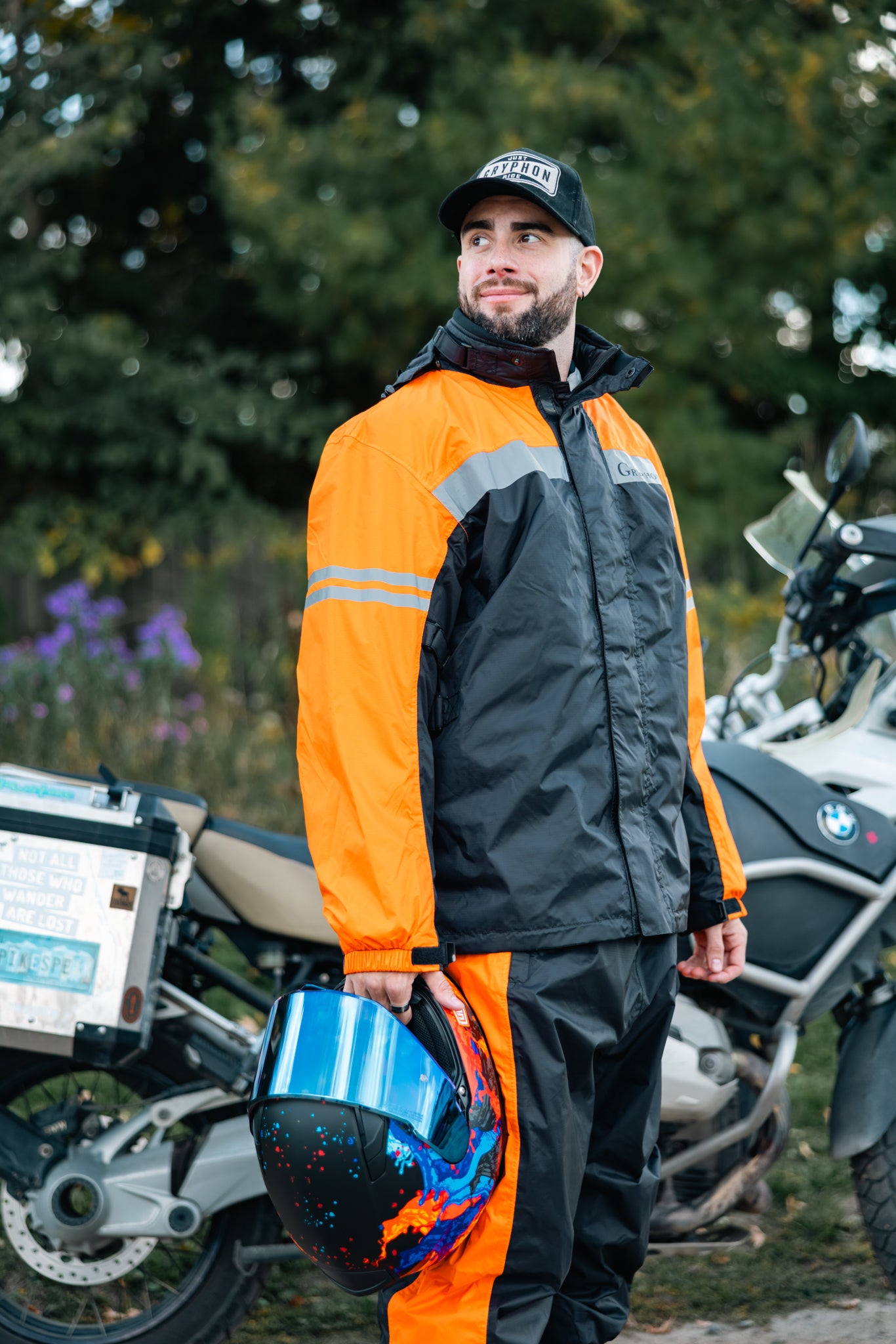 Gryphon Coastal Motorcycle Rain Jacket